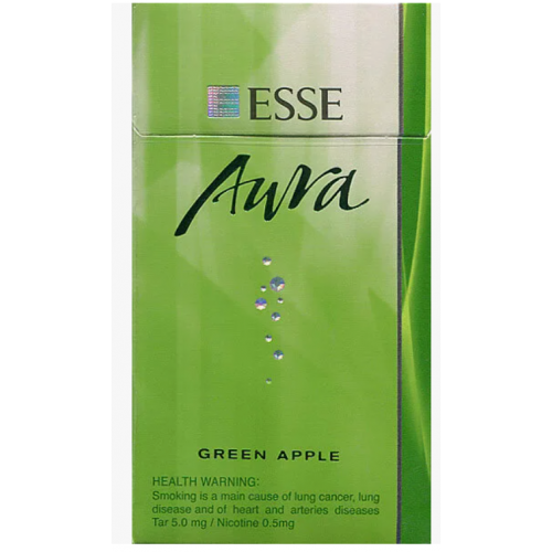 Сигареты ESSE Aura Green Apple оптом