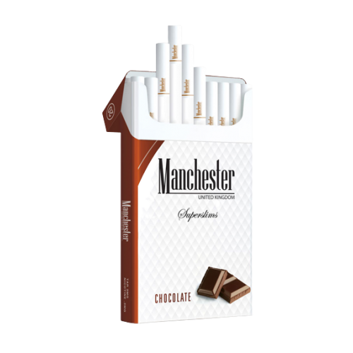 Сигареты Manchester Chocolate  Superslims Шоколад