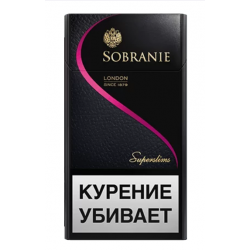 Сигареты Sobranie Black Super Slims оптом